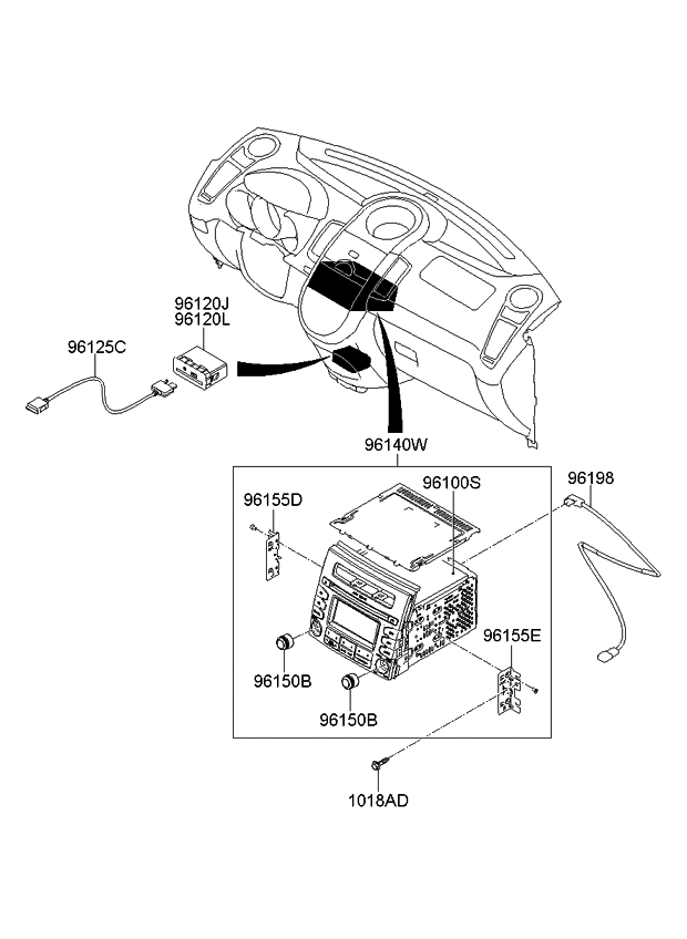 2013 Kia Soul Audio - Kia Parts Now