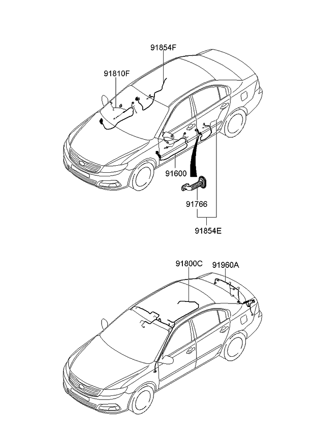 2009 Kia Optima Miscellaneous Wiring - Kia Parts Now