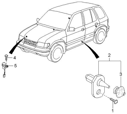 Kia sportage 1 схема