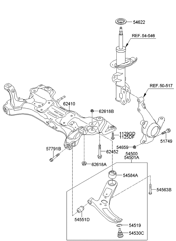 Kia Rio Parts Diagram