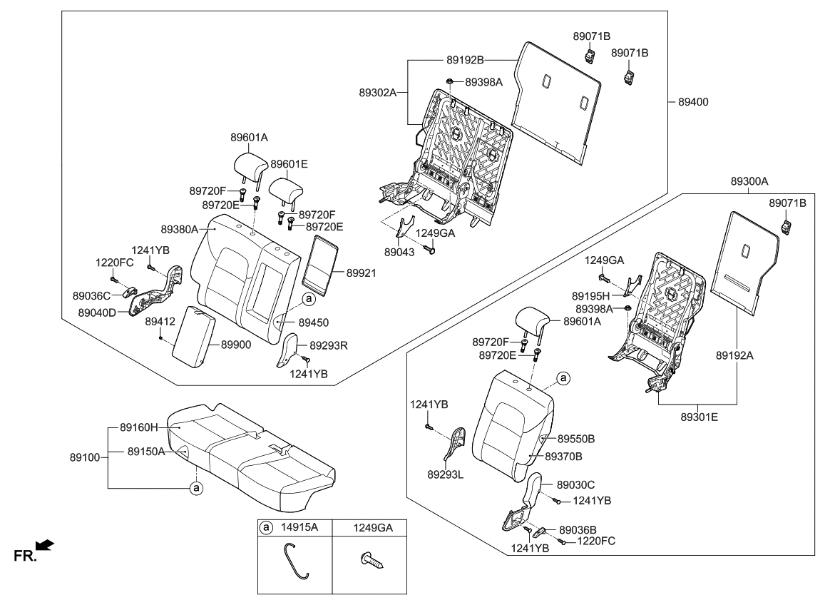 2020 Kia Sportage 2ND Seat - Kia Parts Now