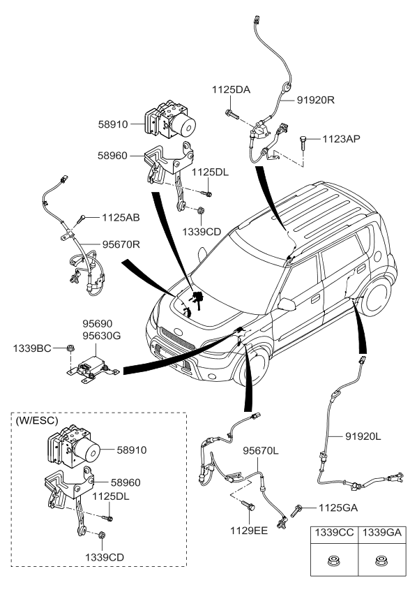 2010 Kia Soul Hydraulic Module - Kia Parts Now