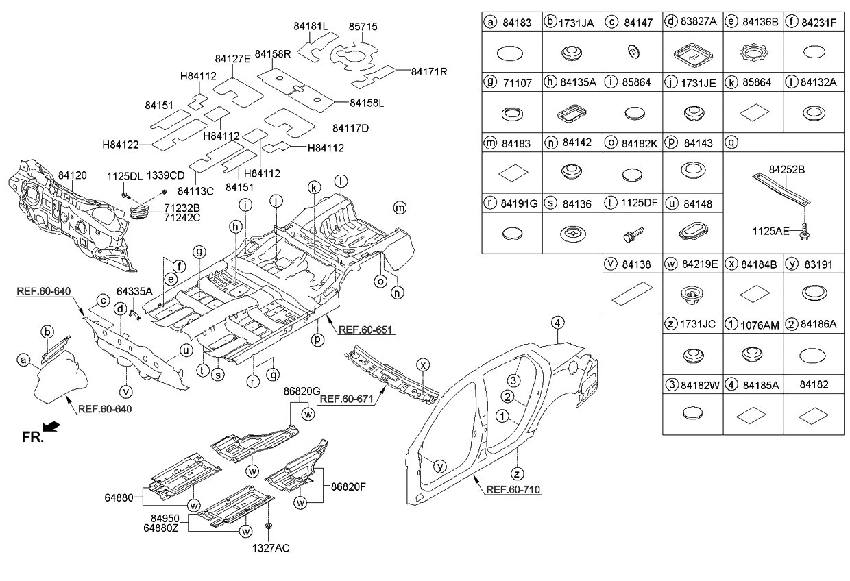 8413225000 - Genuine Kia PLUG-DRAIN