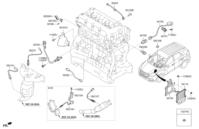 2012 kia forte crankshaft position sensor