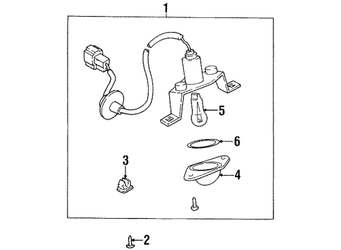 Kia K999100516 Grommet