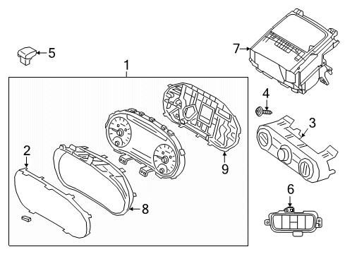 SWITCH ASSY-SIDE CRA Diagram for 93700K0300WK