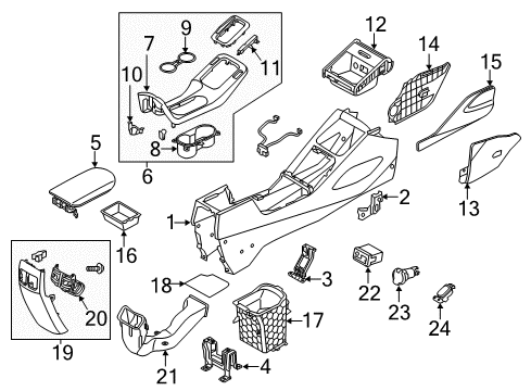 Mat-Console Storage Diagram for 84685B0000