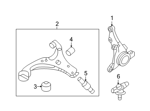 Connector Diagram for 545412G000