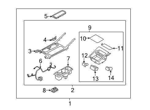 WIRING ASSY-EXTN Diagram for 84624S9500