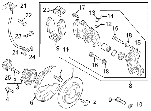 BEARING SENSOR Diagram for 58980AO000