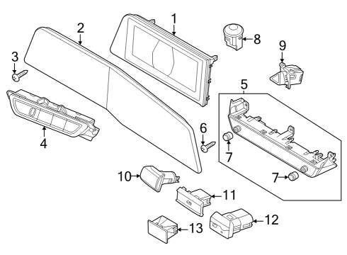 SWITCH ASSY-SIDE CRA Diagram for 93700AO020FHV