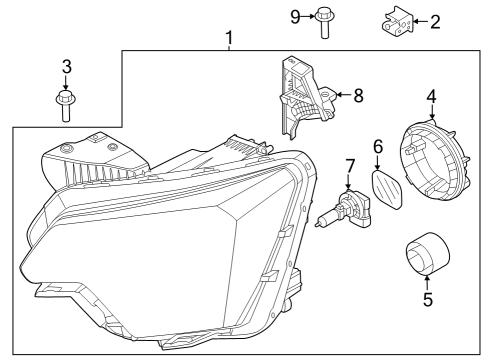 MOUNTING BRACKET INS Diagram for 92152AT000