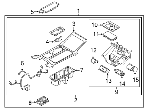 COMPLETE-CONSOLE FLO Diagram for 93300S9540