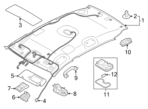 LAMP ASSY-REAR PERSO Diagram for 92870J7000GYT