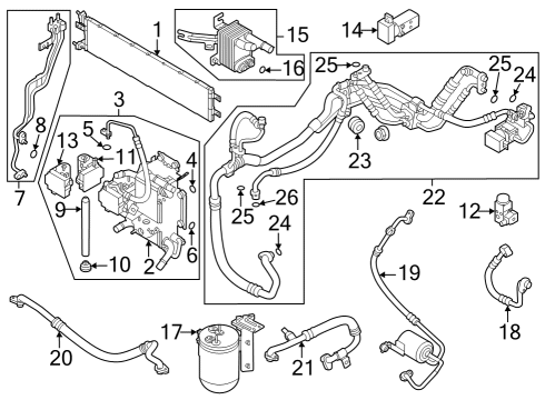 ACCUMULATOR ASSY-A/C Diagram for 97805AO000