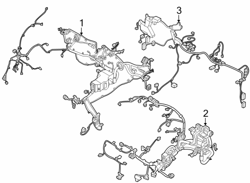 WIRING ASSY-MAIN Diagram for 91105AT900