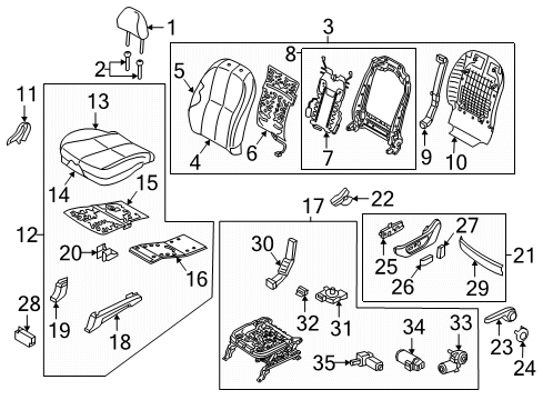 COVERING ASSY-FR BAC Diagram for 88360A9110DLT