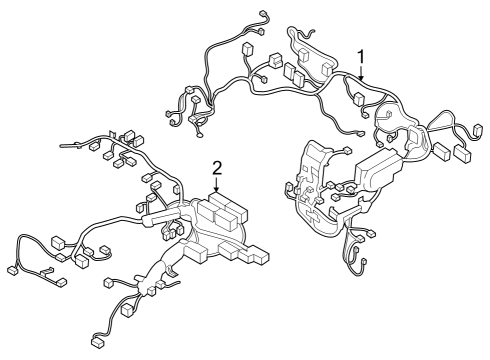 WIRING ASSY-MAIN Diagram for 91121CV050