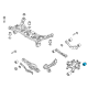 Diagram for Kia Optima Axle Beam Mount - 55130B1000