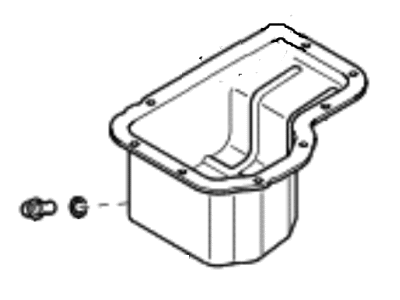 Kia 2151039850 Pan Assembly-Oil Lower