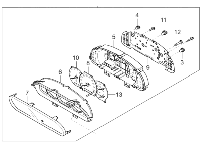 Kia 0K52Y55430A