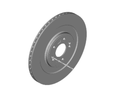 Kia EV6 Brake Disc - 58411CV200