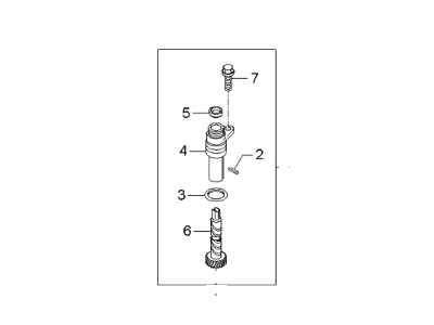 Kia 4362139700 Sleeve Assembly-Speedometer