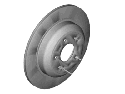 Kia Stinger Brake Disc - 58411J5250