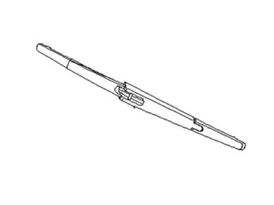 Kia 988504D000 Rear Wiper Blade Assembly