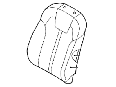 Kia 88380P2090MSY COVERING ASSY-FR BAC