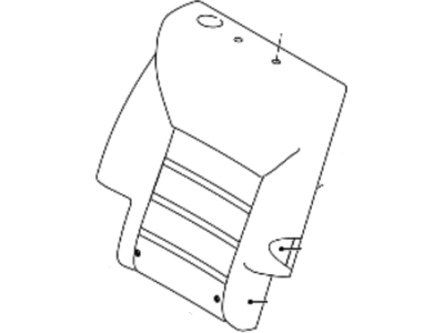 Kia 89460C6011C61 2Nd Back Covering Assembly