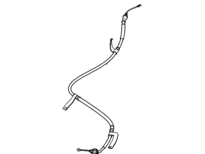 2019 Kia Rio Parking Brake Cable - 59770H9000