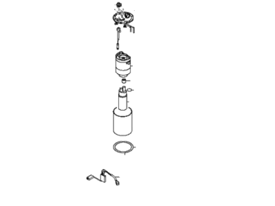 Kia 0K52Y1335X Pump Gauge Assembly-Fuel