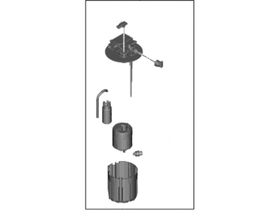 Kia Sorento Fuel Pump - 31120P4800