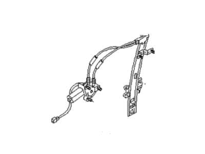 Kia Sportage Window Regulator - 0K02158560D