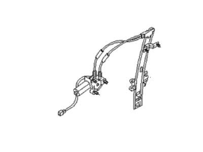 Kia Sportage Window Regulator - 0K02159560D