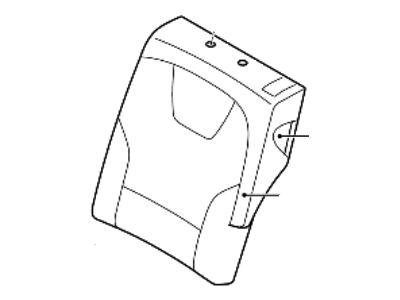 Kia 89360AT310A3R COVERING-RR SEAT BAC