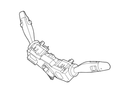 2018 Kia Rio Turn Signal Switch - 93400H8552