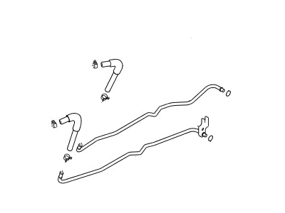 Kia K900 Oil Cooler Hose - 254703T000