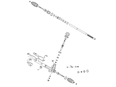 Kia Optima Rack And Pinion - 577102G020