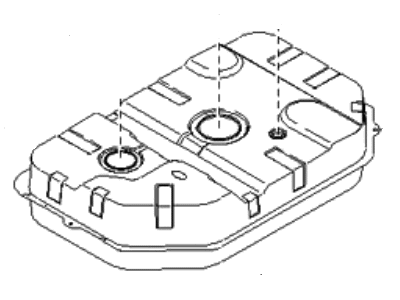 Kia Sedona Fuel Tank - 0K52Z42110