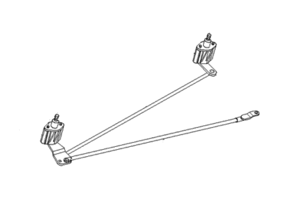 2003 Kia Spectra Wiper Pivot - 0K2AA67360C