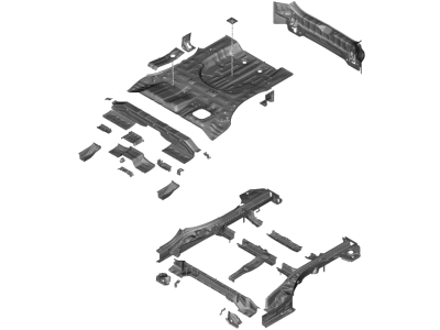 2023 Kia Sportage Floor Pan - 65500DW000