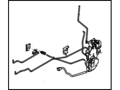 2002 Kia Spectra Door Lock Actuator - 0K2A159310C