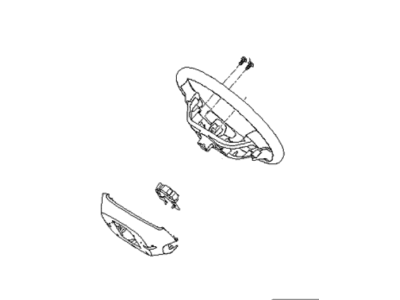 Kia Rondo Steering Wheel - 561101D1100Y
