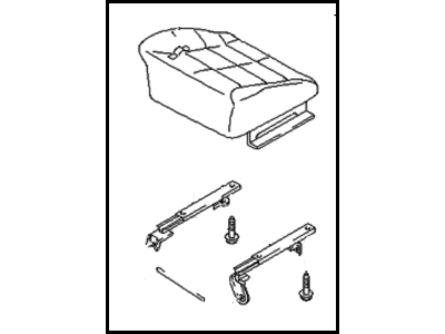 Kia 0K08B5721070 Cushion-Front Seat,RH