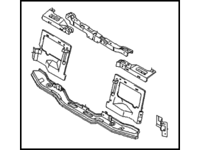 Kia Sportage Radiator Support - 0K08B53100A