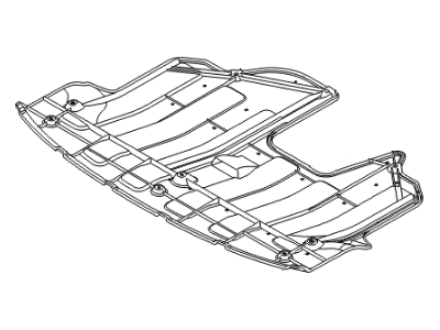 Kia 291101W500 Panel Assembly-Under Cover