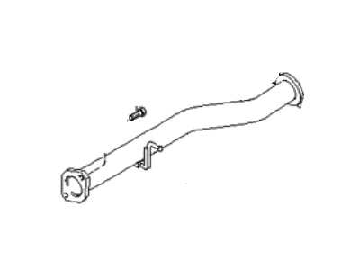 Kia 0K52A40100 Main Muffler Assembly