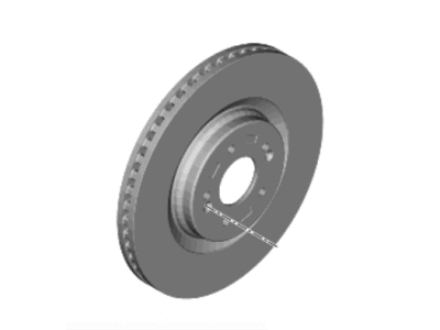 Kia EV6 Brake Disc - 51712CV200